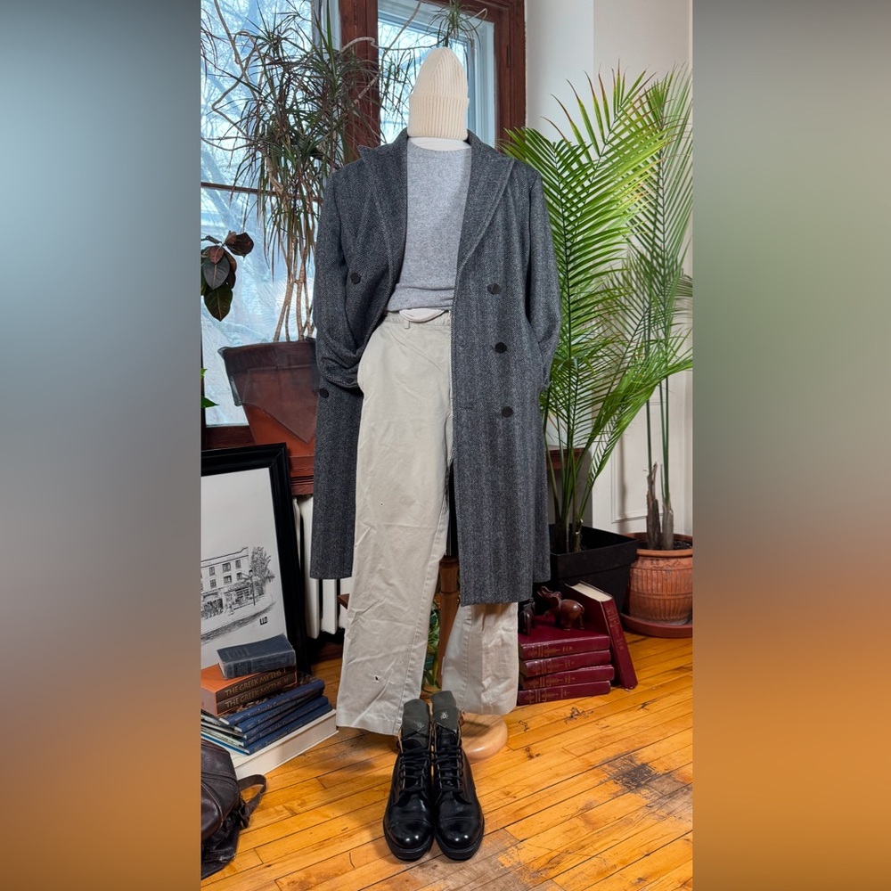 Thierry Mugler wool overcoat | size 54